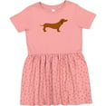 thumbnail image 3 of Inktastic Dachshund Girls Toddler Dress, 3 of 5