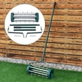 thumbnail image 2 of Gymax Aérateur de Pelouse de Jardin Roulant, Rouleau, Herbe pour la Maison, Poignée en Acier, 2 of 10