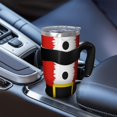 thumbnail image 5 of 40oz Tumbler,Red Christmas Santa Costume Pattern Insulated Tumblers with Removable Handle,Stainless Steel Double Vacuum Coffee Tumbler Cup with Straw for Home,Office,Travel,Party, 5 of 5