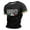 Black, variant on Xdzjlr Men's Shirts Italian Round Neck Short Sleeved Fashion Men's Shirt,S