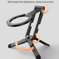 thumbnail image 3 of Magnetic Phone Tripod Stand for iPhone, Thin Pocket Cell Phone Stand with Strong Magnet, Aluminum Alloy Mini Tripod for Video Recording, Selfie, Vlog, Hands-Free Viewing, 3 of 10