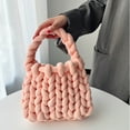 thumbnail image 6 of HongHeng Thick Bulky Giant Wool Handwoven Handbag,Chunky Yarn Knit Shoulder Bag,Casual Soft Purse,Braided DIY Bucket Bag, 6 of 6
