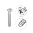 thumbnail image 4 of 10#-24x1-3/8" Flat Head Machine Phillips Screws 304 Stainless Steel Polishing 25 Pack, 4 of 5