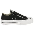 thumbnail image 2 of Converse Womens Chuck Taylor All Star Lift Platform Shoes - Black, 2 of 5