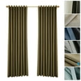 thumbnail image 3 of Cortinas opacas para dormitorio Cortinas de habitación con aislamiento de ojales para sala de estar Leyfeng cortinas opacas, 3 of 7