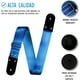 thumbnail image 2 of Correa para guitarra, Strap o Tahali para guitarra acústica, bajo eléctrico, guitarra eléctrica Kidam Cinturón seguridad nylon azul turquesa, 2 of 3