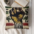 thumbnail image 3 of YINGXI June 19th Throw Pillowcase Decor for Sofa Couch 12x12in, 3 of 5