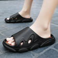 thumbnail image 4 of Men's Shower Slippers Bathroom Sandals Non Slip Pillowcases Beach Sandals Easy To Clean, 4 of 5