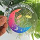 thumbnail image 1 of Calcomanía De Película De Pvc Etiqueta de la pared del arco iris Prismas Light Catcher Ventana Película de PVC Calcomanía (RPS077) Likrtyny  Libre de BPA, 1 of 4