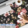 thumbnail image 2 of Long Mouse Pads for Desk,Pioneer Flower Floral Print Pattern Desk Mats on Top Of Desks, Desk Mouse Pad Extra Large with 3mm Non-Slip Base and Stitched Edge for Gaming,Office,Work,Home 47.3"x23.6", 2 of 6