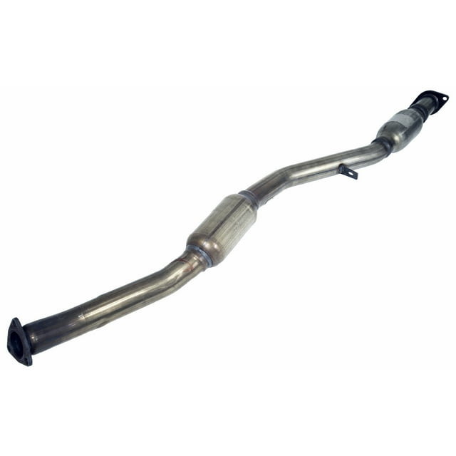 Walker Exhaust Catalytic Converter 55585 EPA Ultra Direct Fit; Round Stainless Steel Case; Single Inlet; Single Outlet; 9 Inch Body Length/58 Inch Overall Length