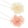 thumbnail image 3 of Uxcell Collier Camélia pour Femmes, 2 Pcs Rose, Collier Ras-du-Cou Fleur Blanche Ajustable Accessoires de Mode, 3 of 6