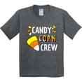 thumbnail image 3 of Inktastic Candy Corn Crew for Halloween Youth T-Shirt, 3 of 5