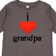 thumbnail image 4 of Inktastic I love Grandpa Boys or Girls Long Sleeve Toddler T-Shirt, 4 of 5