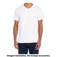 thumbnail image 2 of Playera Fruit of the Loom Para hombre cuello v, algodón sustentable, blanco, talla M, 2 of 4