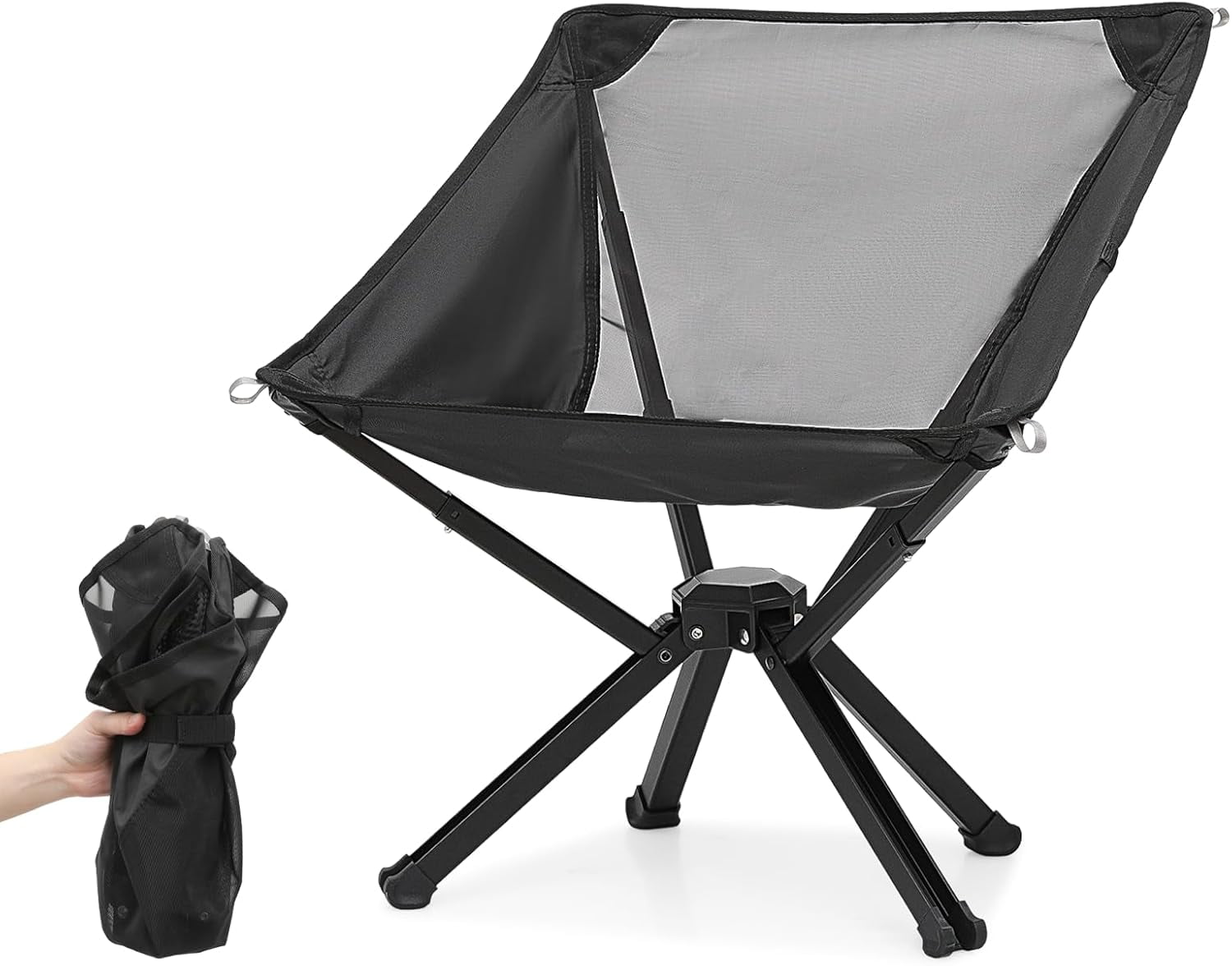 Kelsyus Mesh Folding Portable Backpack Beach Chair with