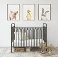 thumbnail image 7 of Kate and Laurel Sylvie Animal Studio Male Rabbit Framed Canvas Wall Art by Amy Peterson Art Studio, 18x24 Natural, Whimsical Fun Animal Nursery Art for Wall, 7 of 7