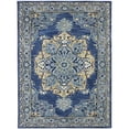 thumbnail image 1 of Amer Rug BOH110508 5 x 8 ft. Boho 11 Hand-Tufted Area Rug - Steel Blue, 1 of 1