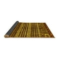 thumbnail image 2 of Ahgly Company Indoor Rectangle Abstract Yellow Modern Area Rugs, 2' x 4', 2 of 4