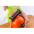 thumbnail image 7 of wamans Vegetable Potato Peelers For Kitchen, Y Peeler For Fruit Carrot Zucchini Cucumber Potatoes, Good Grip Vegetable Peeler Makes Peeling Very Easy,Green,, 7 of 7