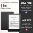 thumbnail image 3 of Case For Kindle Paperwhite 11th Generation 2024 6.8" For Kindle Paperwhite 5 Signature Edition Light Shell Cover With Auto Wake, 3 of 3