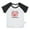 Short Black Raglan T-shirt #C, variant on I Love Milk And Nap Funny T shirt For Baby, Newborn Babies Animal Pig T-shirts, Infant Tops, 0-24M Kids Graphic Tees Clothing (Short Pink Raglan T-shirt, 0-6 Months)