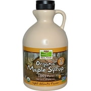 NOW Real Food Organic Maple Syrup -- 32 fl oz Pack of 4