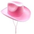 thumbnail image 4 of Gyratedream Cowboy Hat for Women & Men Western Party Dress Up Accessories Felt Cowgirl Hat for Adults, 4 of 8