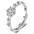 thumbnail image 2 of Minnieouse Anillo de apertura para mujer, joyería de mano abierta decorativa brillante de cobre, decoración de vestido exquisita para fiesta de boda, Ropa, zapatos y accesorios Miscelánea Minnieouse AP017203-01, 2 of 6