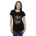thumbnail image 2 of DC Comics T-Shirt Complet en Coton Noir Adam JSA pour Femmes, 2 of 4