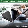 thumbnail image 2 of Recorte de ventana del pilar de la puerta del lado frontal izquierdo de Unique Bargains para Toyota COVER SUBASSY No.6011852040, 2 of 7