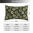 thumbnail image 2 of Salouo Sunflowers Pattern Pillow Cases,1PC Pillow Covers with Envelope Closure Decorative Pillow Case for Bed Couch,Pillows Not Included-16"x24", 2 of 6