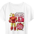 thumbnail image 3 of Marvel Iron Man - Action Figure - Women's Short Sleeve Graphic T-Shirt, 3 of 5