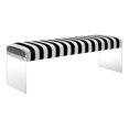 thumbnail image 1 of Envy Paris Velvet/Acrylic Bench, 1 of 6