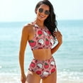 thumbnail image 5 of Hello Kitty Women's Swimwear Beach Sport Bikini Bathing Suit 2 Piece Swimsuits, 5 of 8