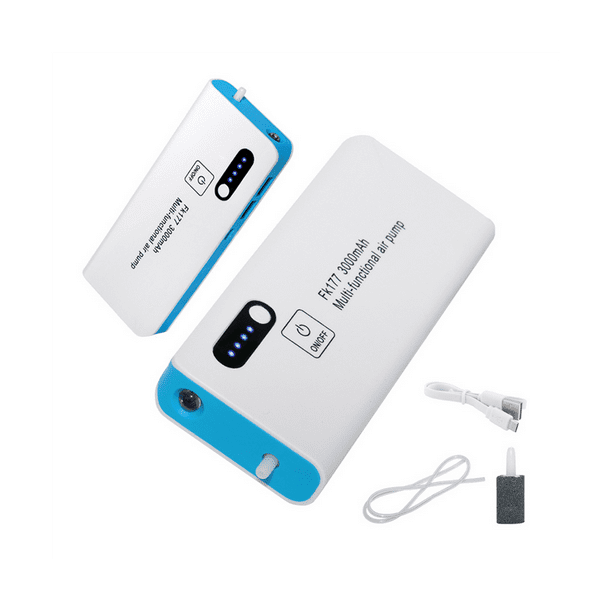 Symkmb Protable Fishing Air Pump Aerator Oxygenated Live Baits Aquarium