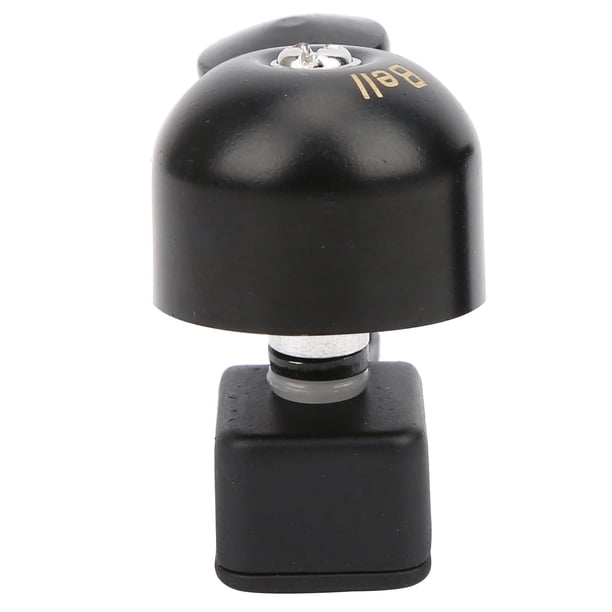 Campana De Barra Con Mango Curvo, Sonido Claro Instalación Sin Herramientas Campanas De Latón Livianas De Latón, Para Bicicletas De Montaña Muebles Diarios Bicicletas De OTVIAP Negro