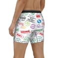 thumbnail image 3 of Rocae Stamp Set Collection for Stretch Moisture-Wicking Underwear,Men's Underwear Boxer Briefs X-Large, 3 of 9