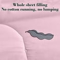 thumbnail image 4 of Summer Cool Quilt, Breathable Washable, Blanket, Milk Fleece Fabric, for Bedroom Living Room, Solid Fiber | Pink KTFgvq, 4 of 5