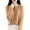 Khaki, variant on Baberdicy Women's Solid Color Knit Top, Round Neck Open Front Cardigan Sweater , Solid Round-Neck Cardigan, Casual Knit Sweater, Everyday Top Blackish Green M
