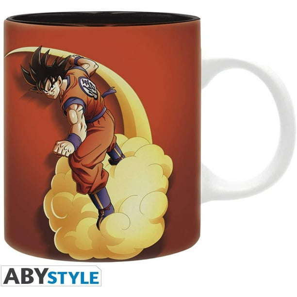 Abystyle Dragon Ball Z Kakarot Goku Flying Nimbus Mug 11 Oz Walmart Com Walmart Com