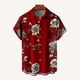 thumbnail image 3 of Ceisia Unisex Aloha Hawaiian Shirt Tropical Print Short Sleeve Button Down Casual Beach Vacation Gift Shirt, 3 of 4