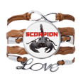 thumbnail image 1 of Pulsera de cuero Negro trenzado pulsera de cuerda de amor Unbranded M, 1 of 3