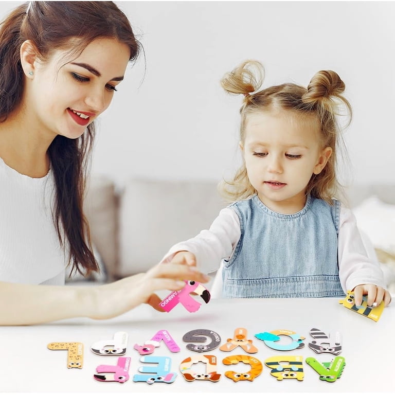 Joyfy Magnetic Letters with Animals, 26 Pieces photo 8