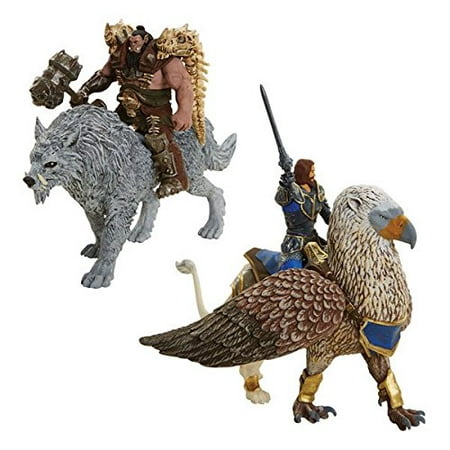 Battle in a Box Action Figures, Prepare for an instant battle between the Horde and Alliance with this highly detailed mini figure pack By (World Of Warcraft Best Battle Pets)