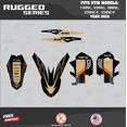 thumbnail image 3 of Kalair GFX Graphics Kit for Ktm ENDURO 150XC, 250XC, 300XC, 250XC-F, and 350XC-F (2012) Rugged Series, 3 of 5