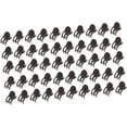 thumbnail image 3 of 50 Pieces Orchid Clips Garden Plant Clips Flower Orchid Stem Clips Brown, 3 of 10