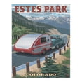 thumbnail image 2 of Estes Park, Colorado, Retro Camper (1000 Piece Puzzle, Size 19x27, Challenging Jigsaw Puzzle for Adults and Family, Made in USA), 2 of 4