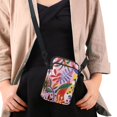 thumbnail image 4 of HELLHERO Astral Butterfly Cross Body Purse Polyester 2 Layers Adjustable Crossbody Bag for Casual Use, 4 of 7