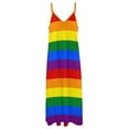 thumbnail image 5 of Gay Pride Flag Sleeveless Dress prom clothes evening dress women, 5 of 6
